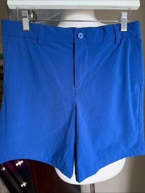 Vineyard Vines Boys Flat Front Shorts - Royal Blue size 18